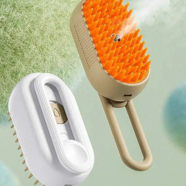 Steamy Pet Grooming Brush