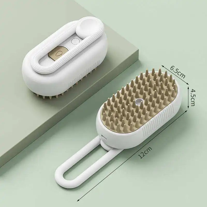 Steamy Pet Grooming Brush